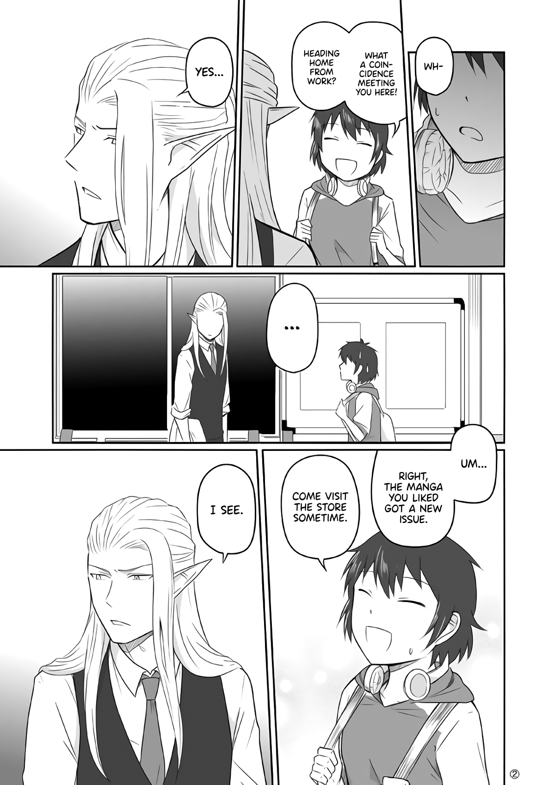 Read Elf Boyfriend & Boyish Girlfriend EN Manga Online