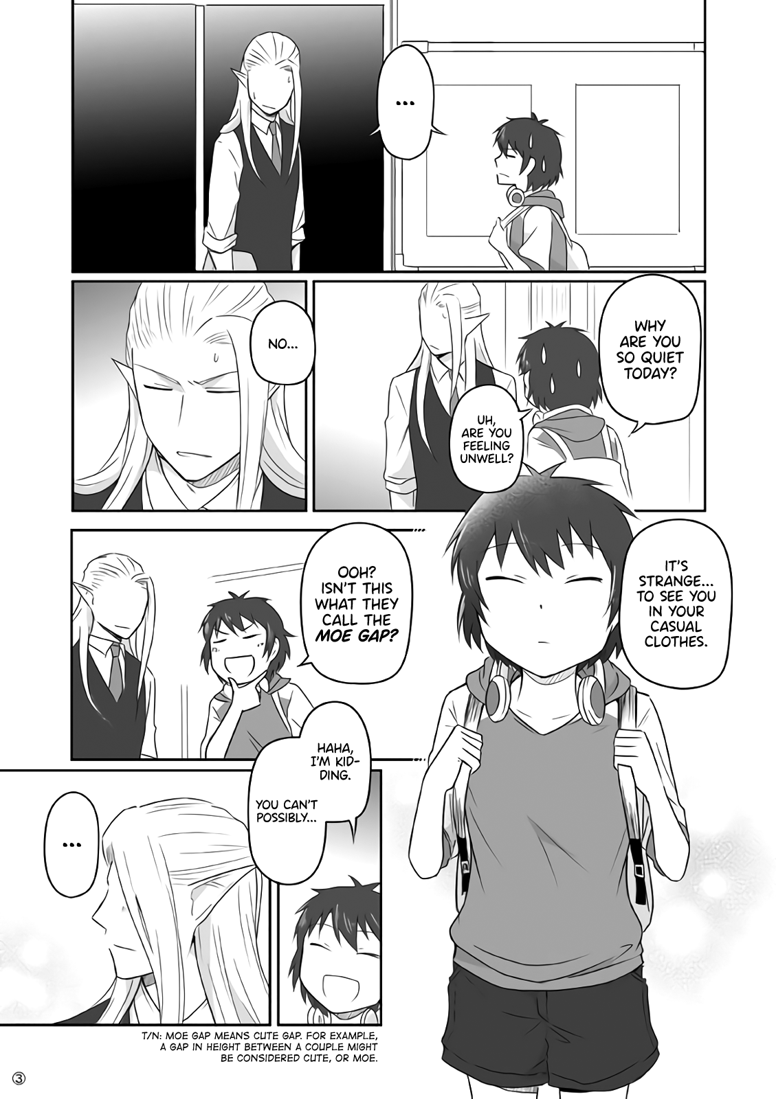 Read Elf Boyfriend & Boyish Girlfriend EN Manga Online