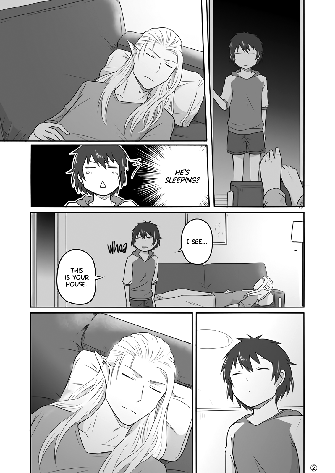 Read Elf Boyfriend & Boyish Girlfriend EN Manga Online