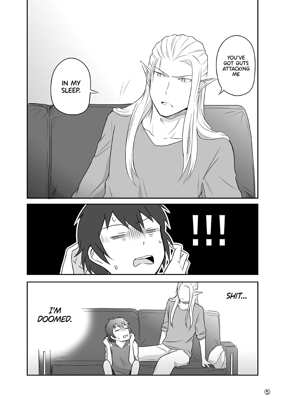 Read Elf Boyfriend & Boyish Girlfriend EN Manga Online