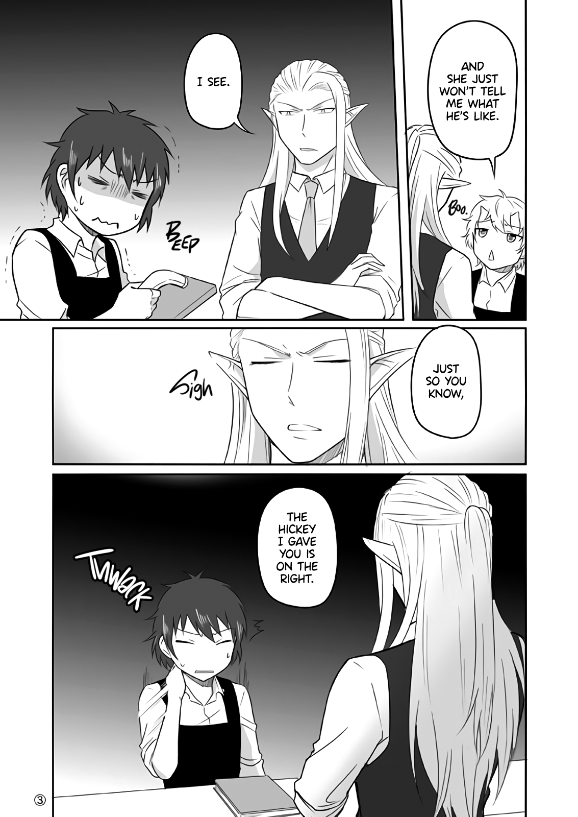 Read Elf Boyfriend & Boyish Girlfriend EN Manga Online