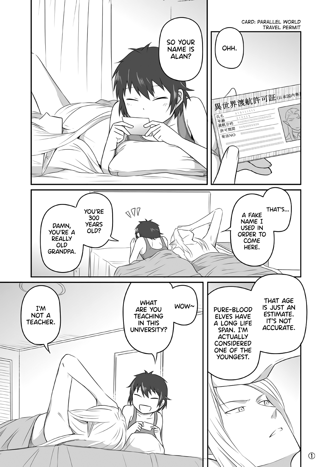 Read Elf Boyfriend & Boyish Girlfriend EN Manga Online