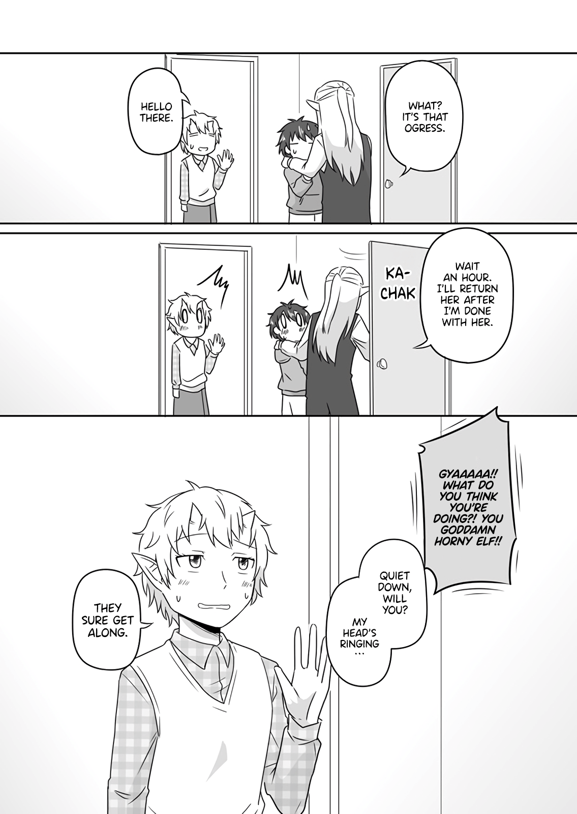 Read Elf Boyfriend & Boyish Girlfriend EN Manga Online
