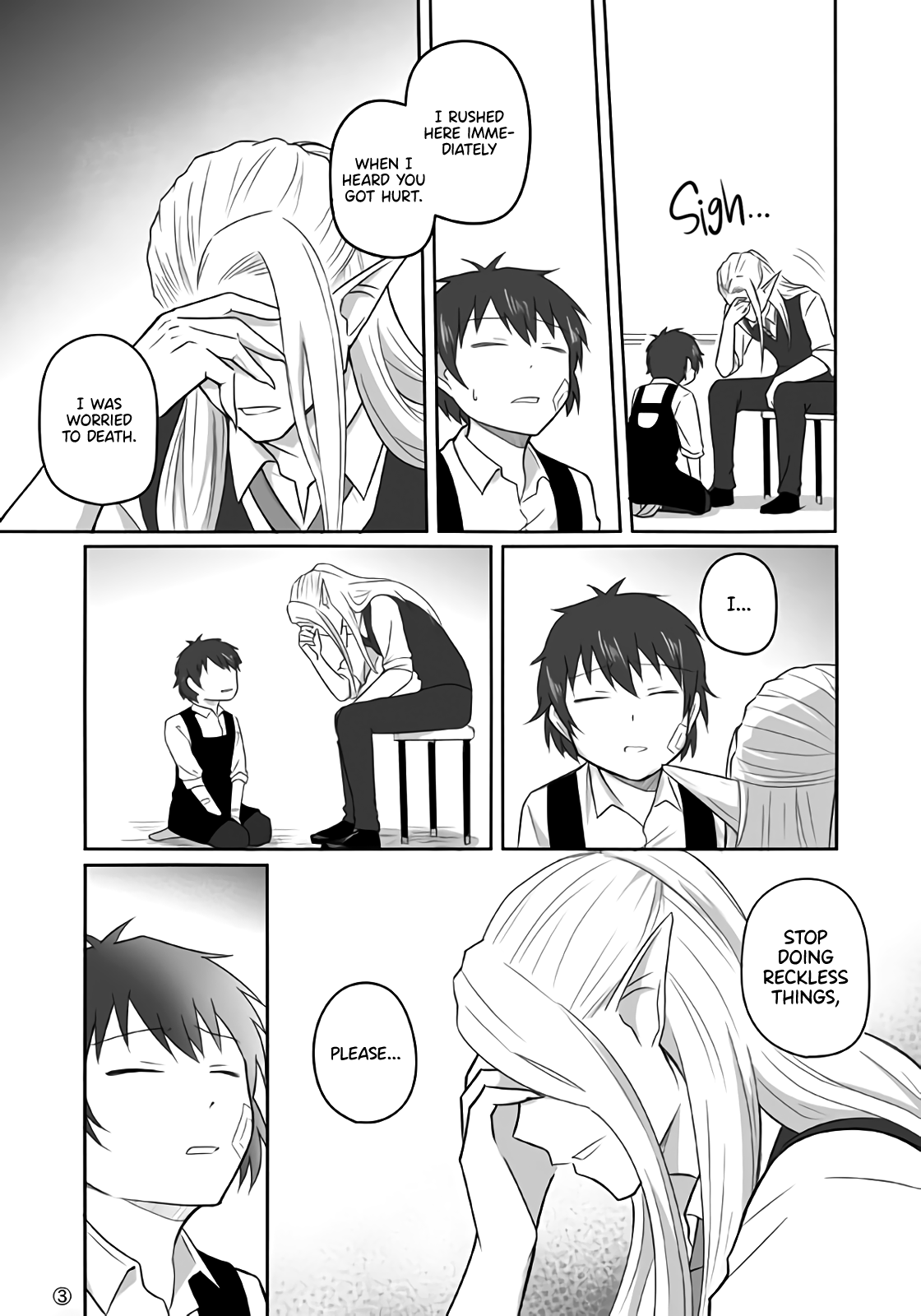 Read Elf Boyfriend & Boyish Girlfriend EN Manga Online