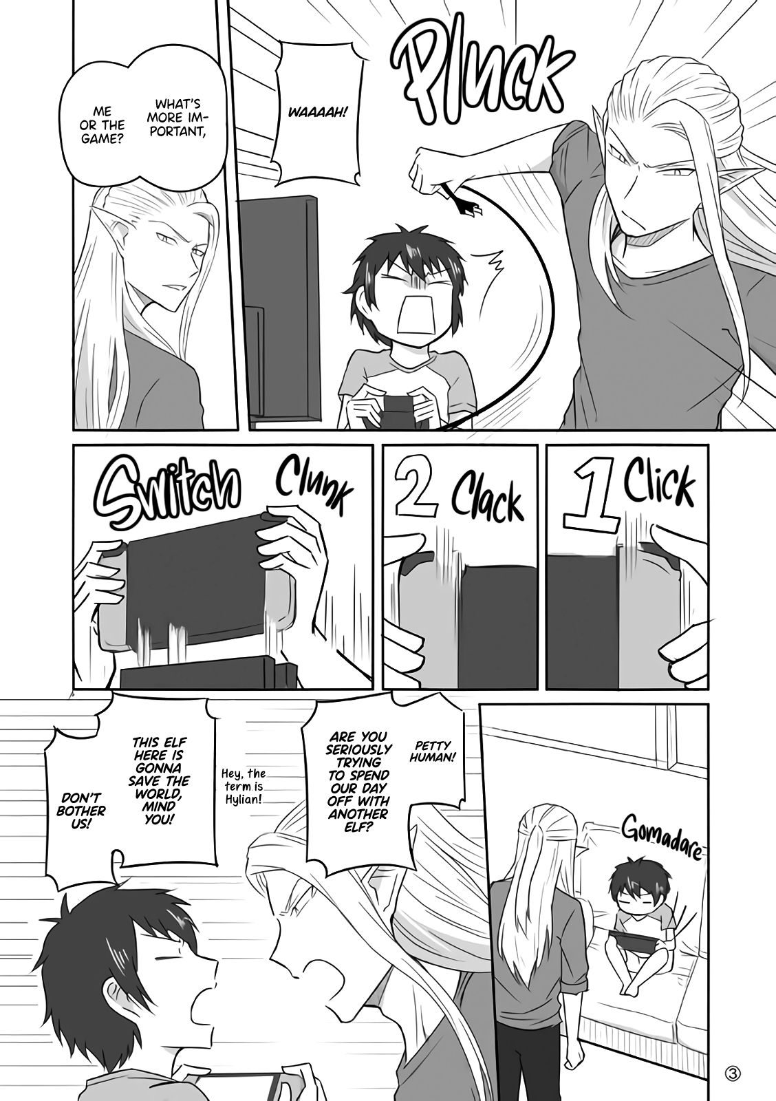 Read Elf Boyfriend & Boyish Girlfriend EN Manga Online