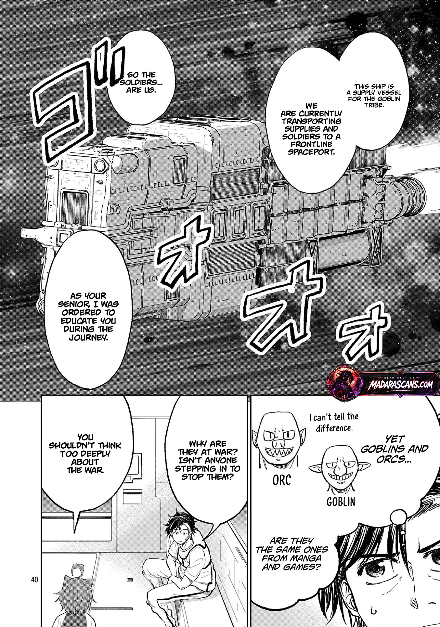 Read Fantasy Ginga_ Nande Uchuu ni Goblin ya Orc ga Iru nda EN Manga Online