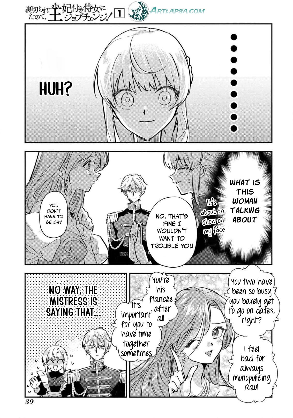 Read From Ordinary Maid to Chief Lady in Waiting to the Queen EN Manga Online