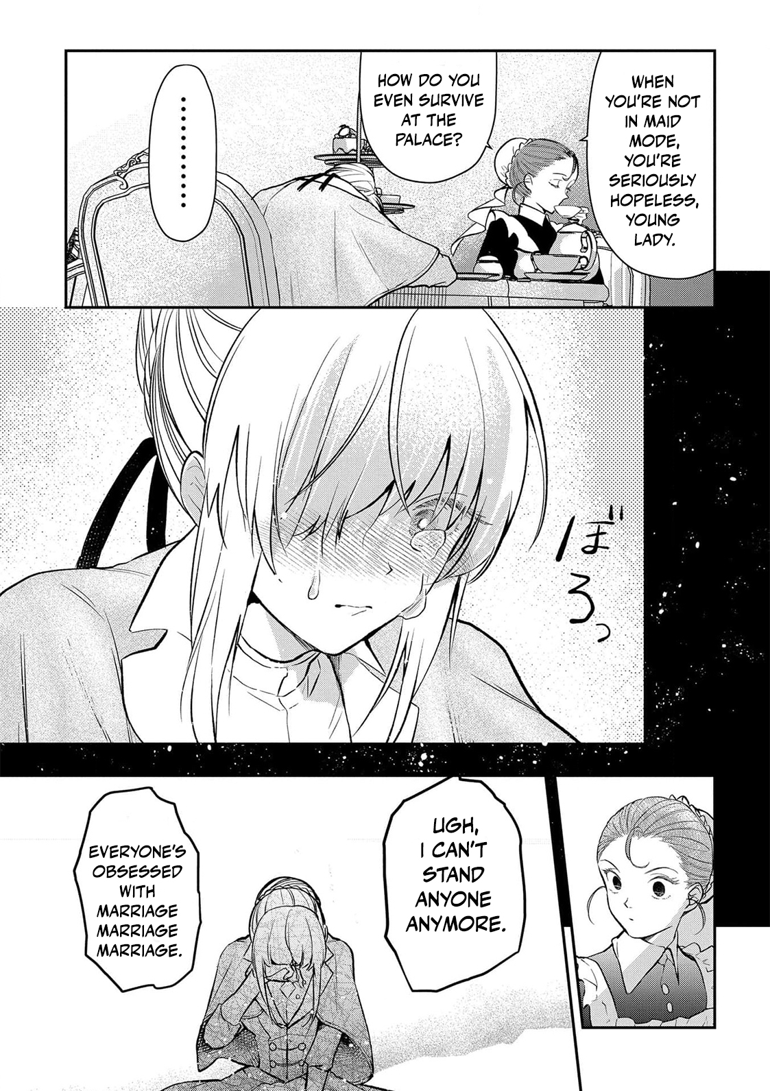Read From Ordinary Maid to Chief Lady in Waiting to the Queen EN Manga Online