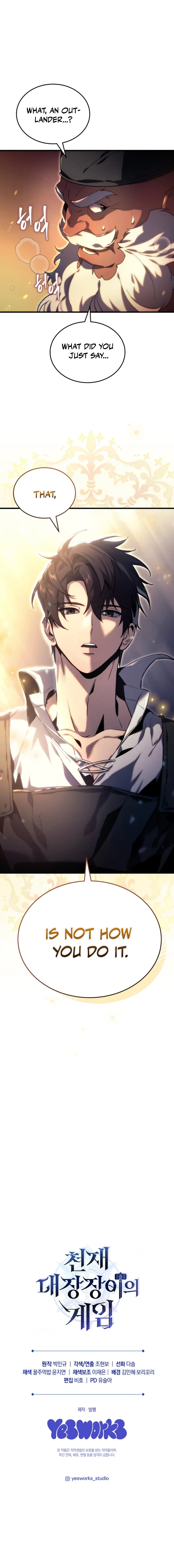 Read Genius Blacksmith's Game EN Manga Online