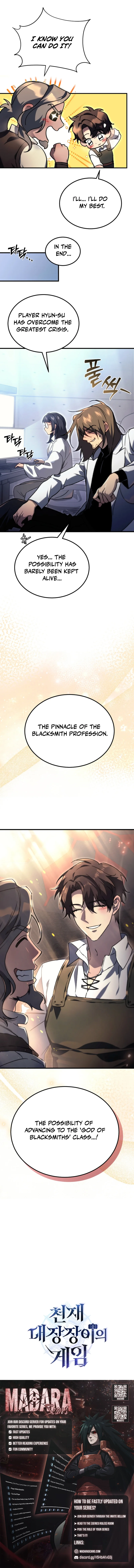 Read Genius Blacksmith's Game EN Manga Online