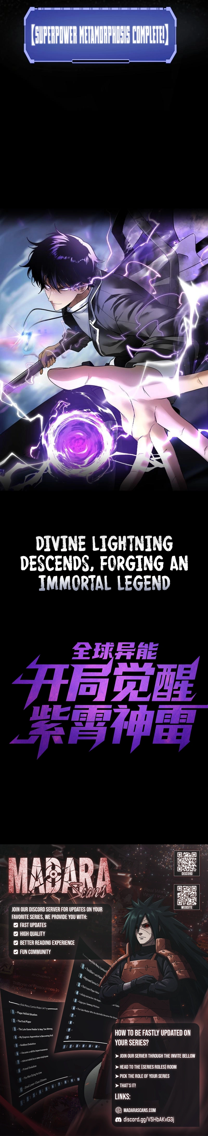 Read Global Superpowers _ Awakened with the Divine Zixiao Thunder EN Manga Online