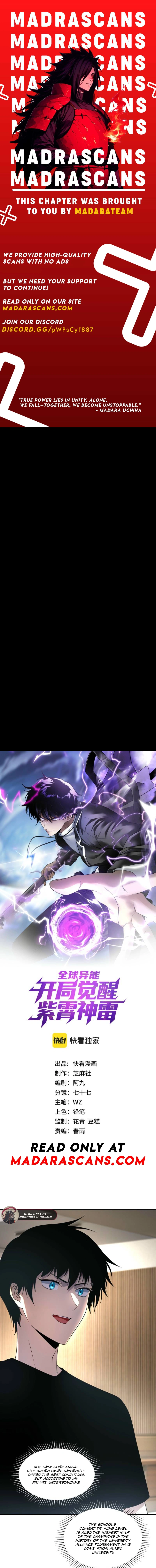 Read Global Superpowers _ Awakened with the Divine Zixiao Thunder EN Manga Online