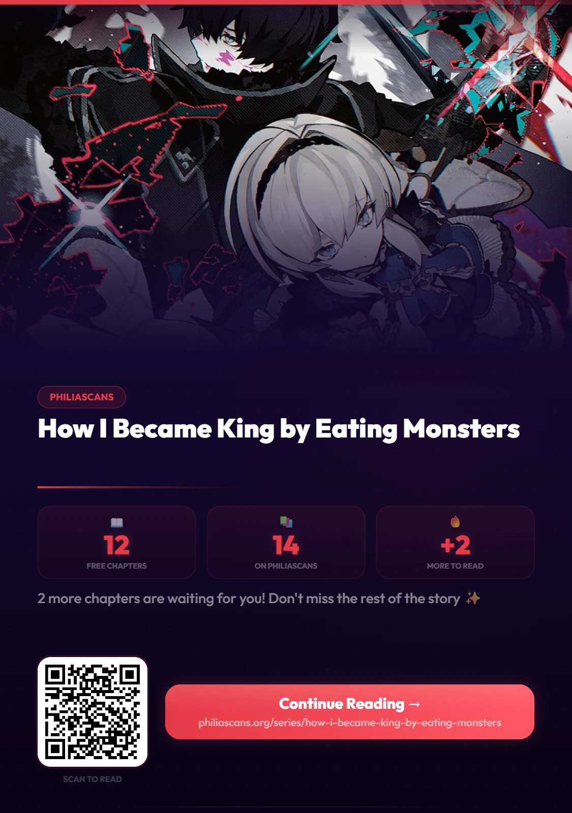 Read How I Became King by Eating Monsters EN Manga Online