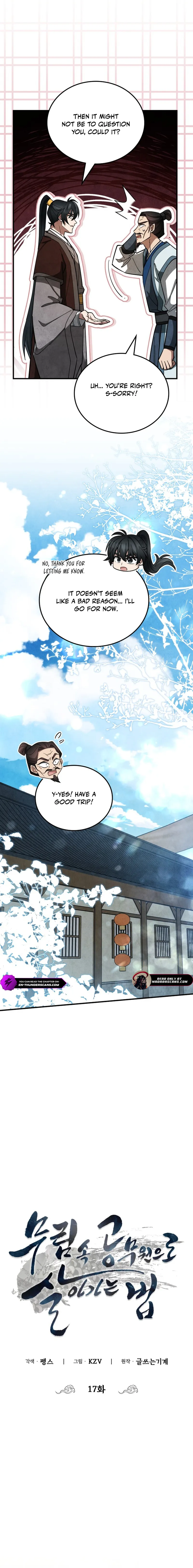 Read How to Live as a Civil Servant in Murim EN Manga Online