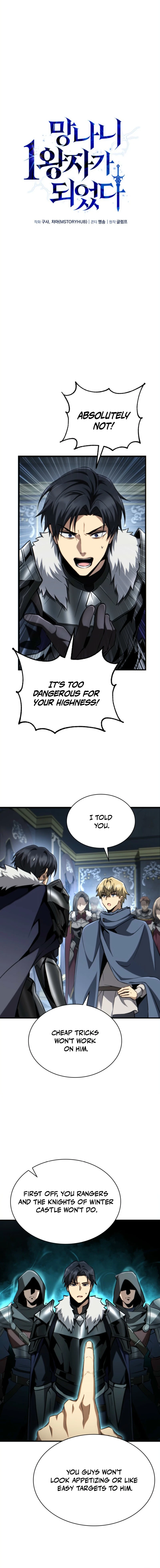 Read I Became the Scoundrel First Prince EN Manga Online