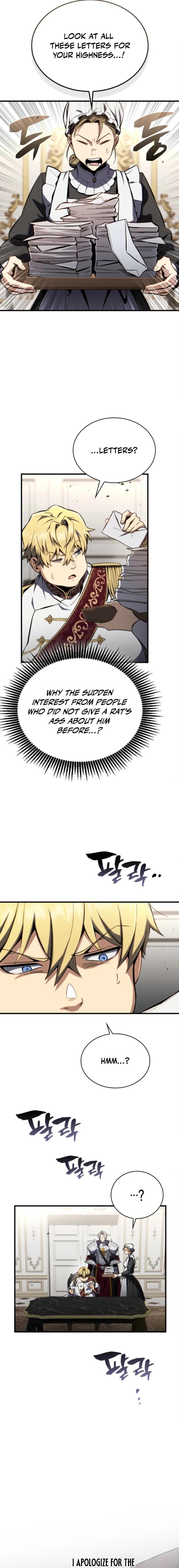 Read I Became the Scoundrel First Prince EN Manga Online