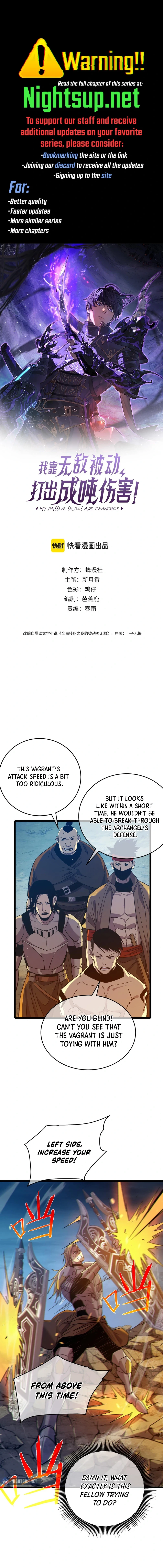 Read I Rely on My Invincibility to Deal Tons of Damage Passively EN Manga Online