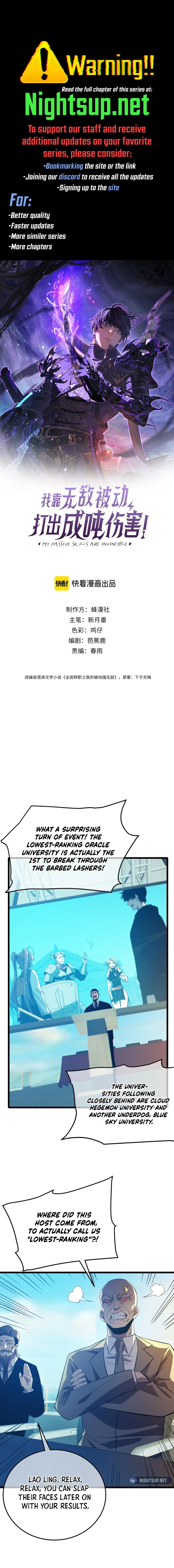 Read I Rely on My Invincibility to Deal Tons of Damage Passively EN Manga Online