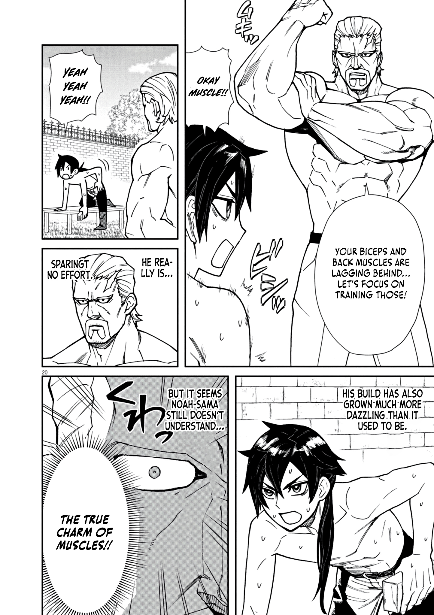 Read I Was Reincarnated as an Evil Noble in a Game and Became Unparalleled With My Overpowered Muscles EN Manga Online