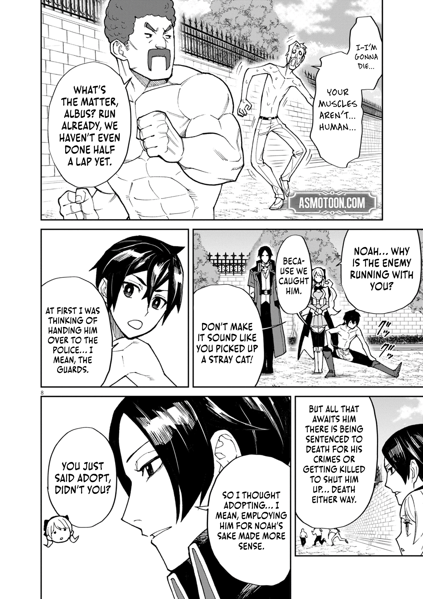Read I Was Reincarnated as an Evil Noble in a Game and Became Unparalleled With My Overpowered Muscles EN Manga Online