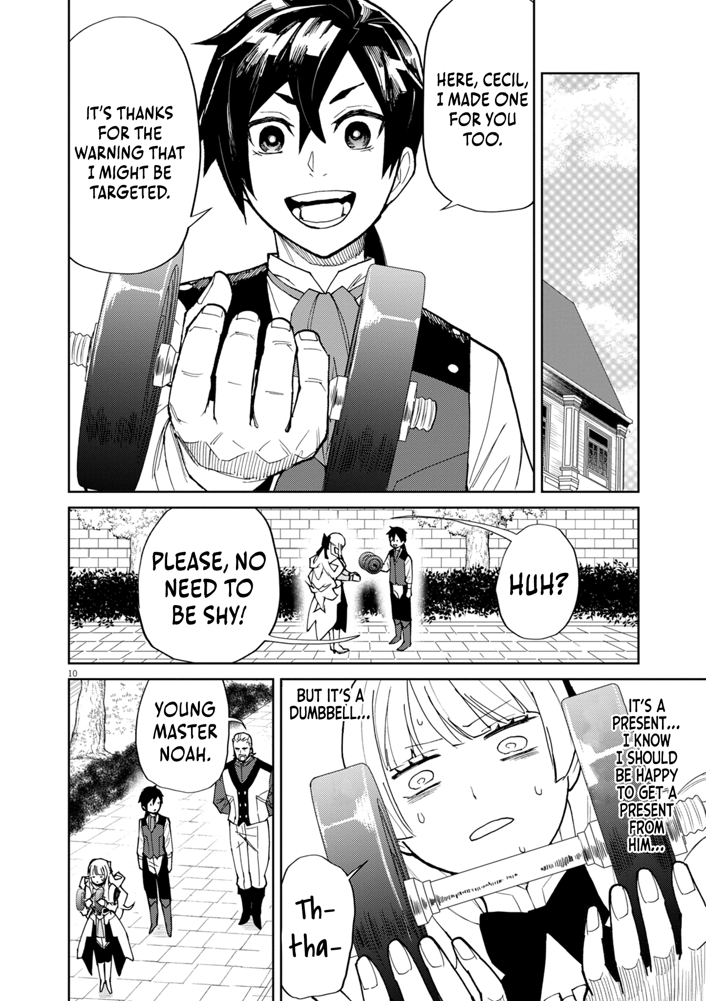 Read I Was Reincarnated as an Evil Noble in a Game and Became Unparalleled With My Overpowered Muscles EN Manga Online