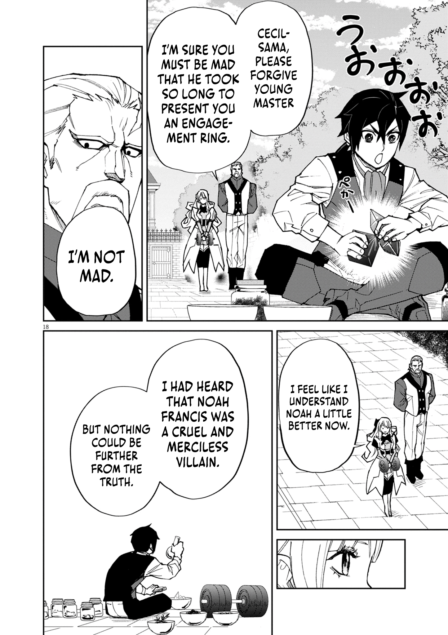 Read I Was Reincarnated as an Evil Noble in a Game and Became Unparalleled With My Overpowered Muscles EN Manga Online