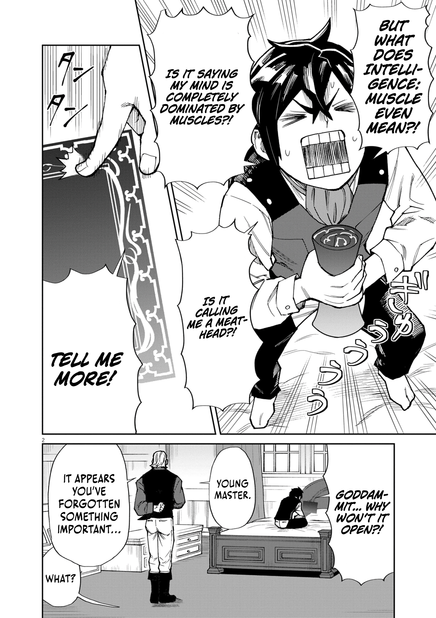Read I Was Reincarnated as an Evil Noble in a Game and Became Unparalleled With My Overpowered Muscles EN Manga Online