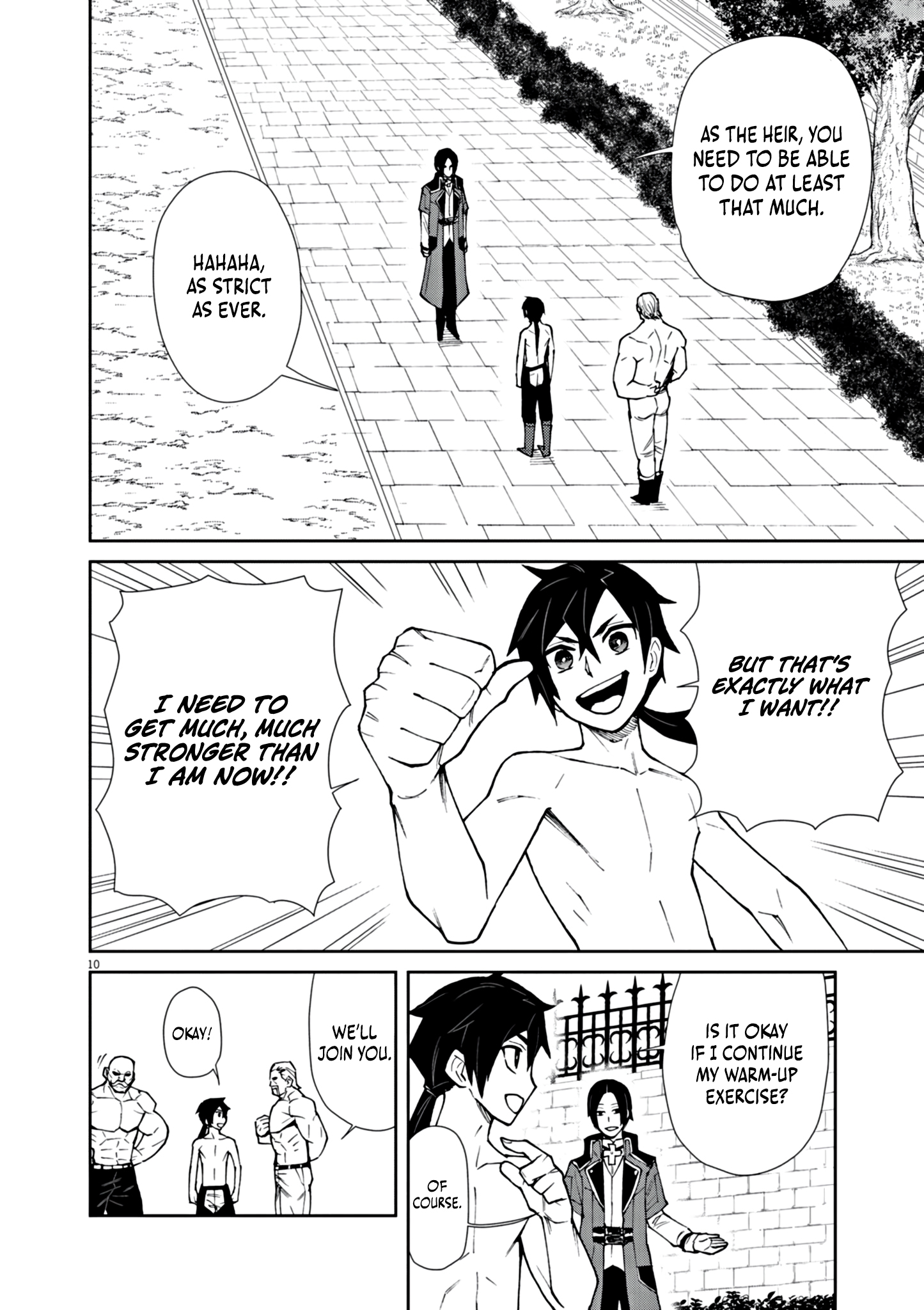 Read I Was Reincarnated as an Evil Noble in a Game and Became Unparalleled With My Overpowered Muscles EN Manga Online