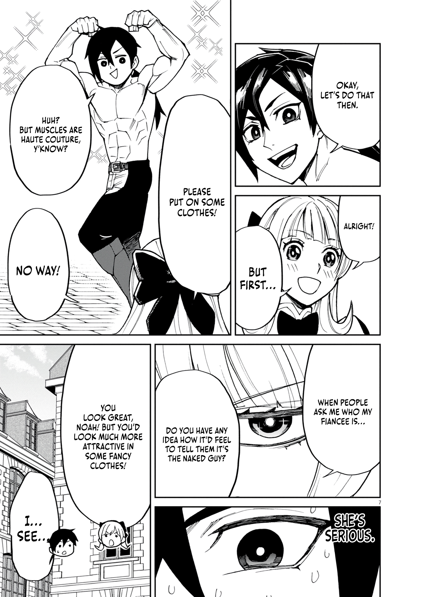 Read I Was Reincarnated as an Evil Noble in a Game and Became Unparalleled With My Overpowered Muscles EN Manga Online