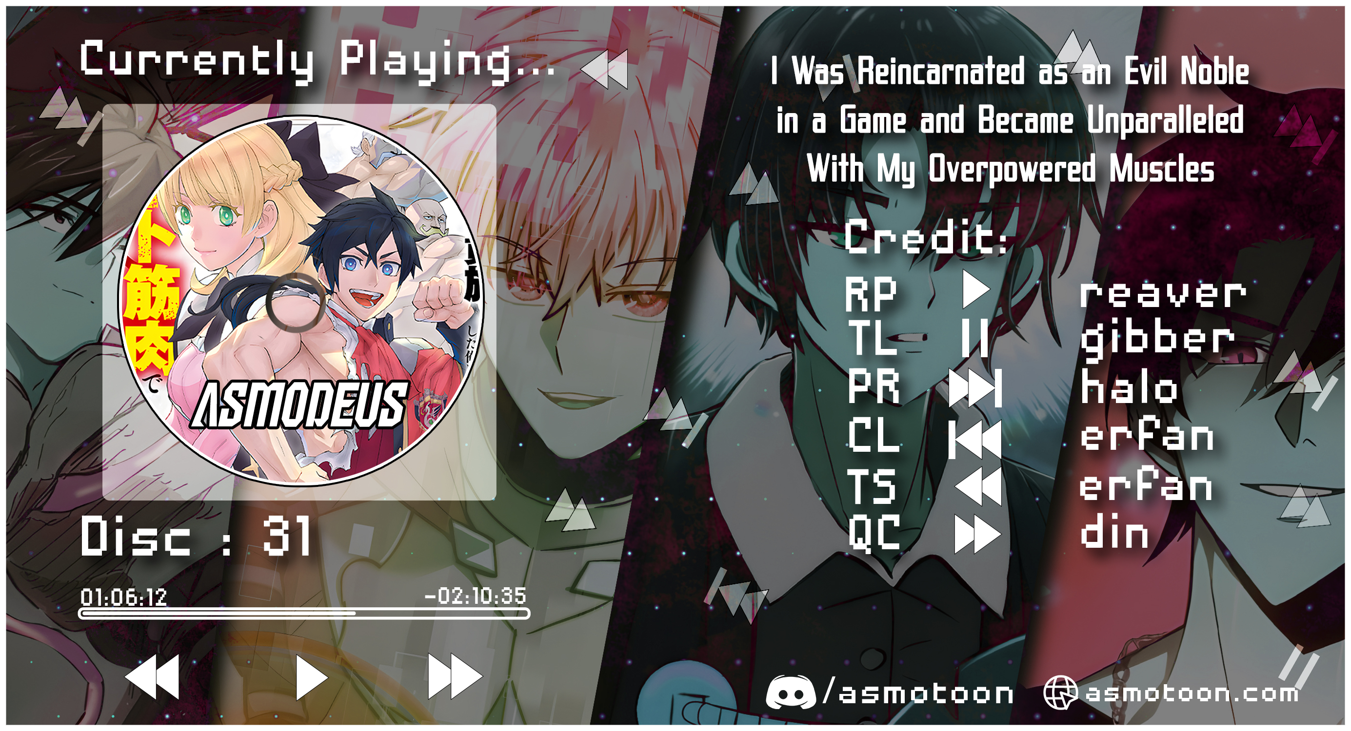 Read I Was Reincarnated as an Evil Noble in a Game and Became Unparalleled With My Overpowered Muscles EN Manga Online