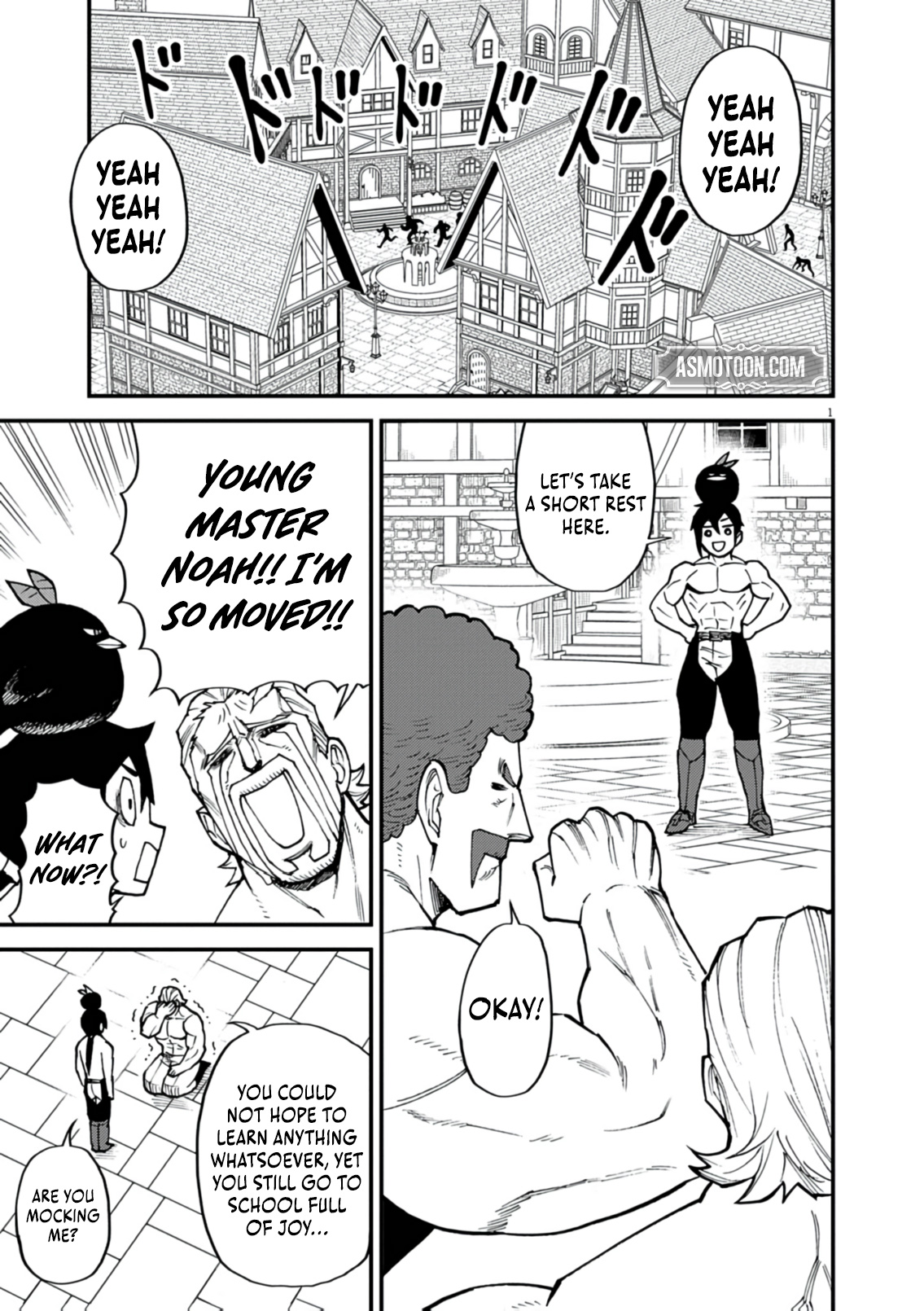 Read I Was Reincarnated as an Evil Noble in a Game and Became Unparalleled With My Overpowered Muscles EN Manga Online