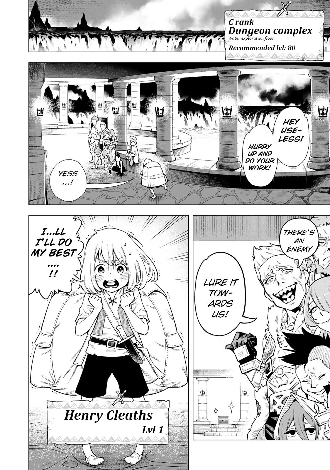 Read I, the Weakest Level 1 Adventurer, used “Wall Hacks” to Level Up EN Manga Online