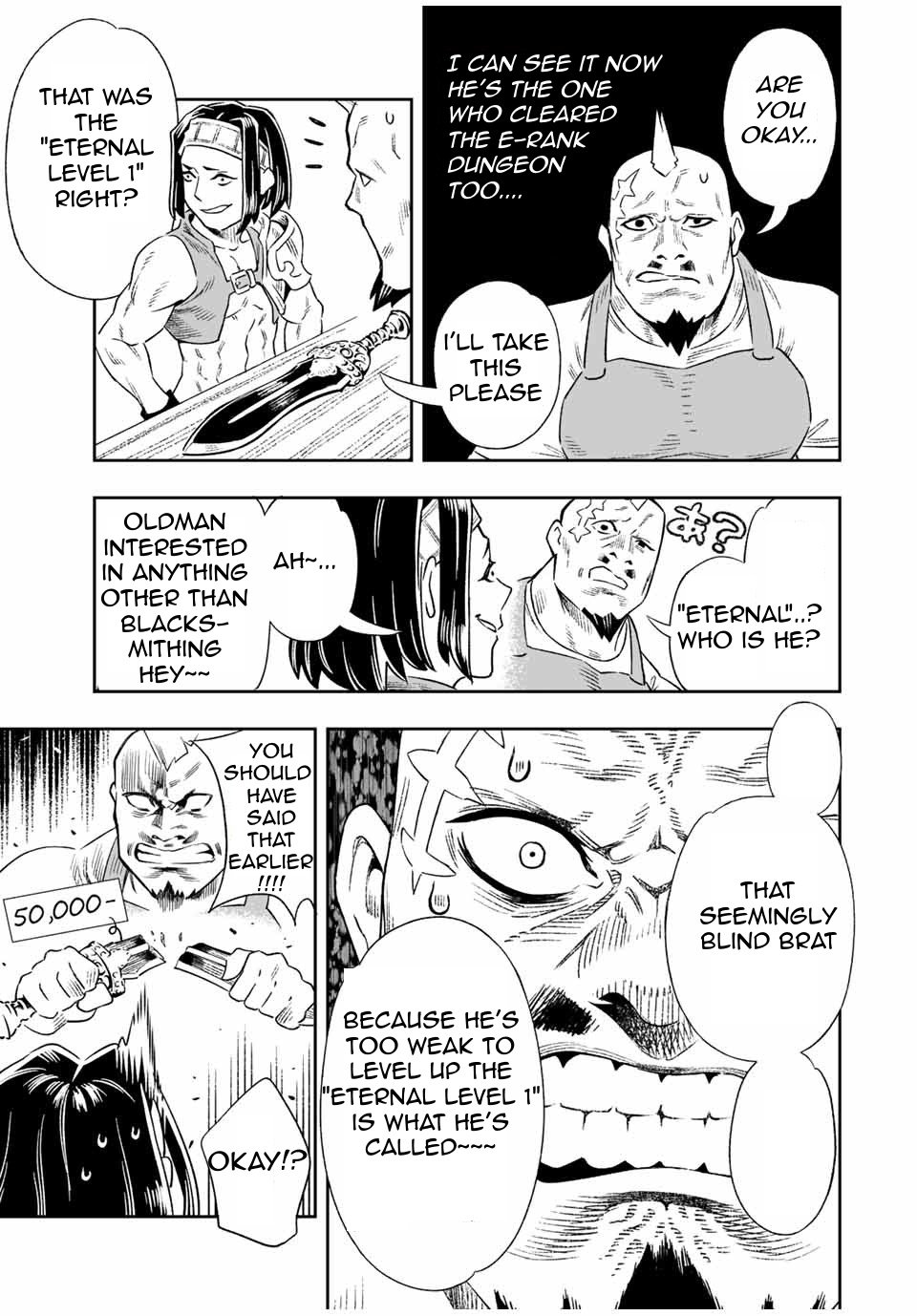 Read I, the Weakest Level 1 Adventurer, used “Wall Hacks” to Level Up EN Manga Online