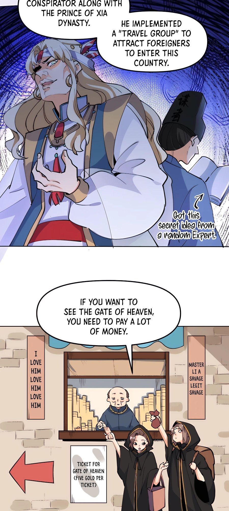 Read I’m Actually a Cultivation Bigshot EN Manga Online