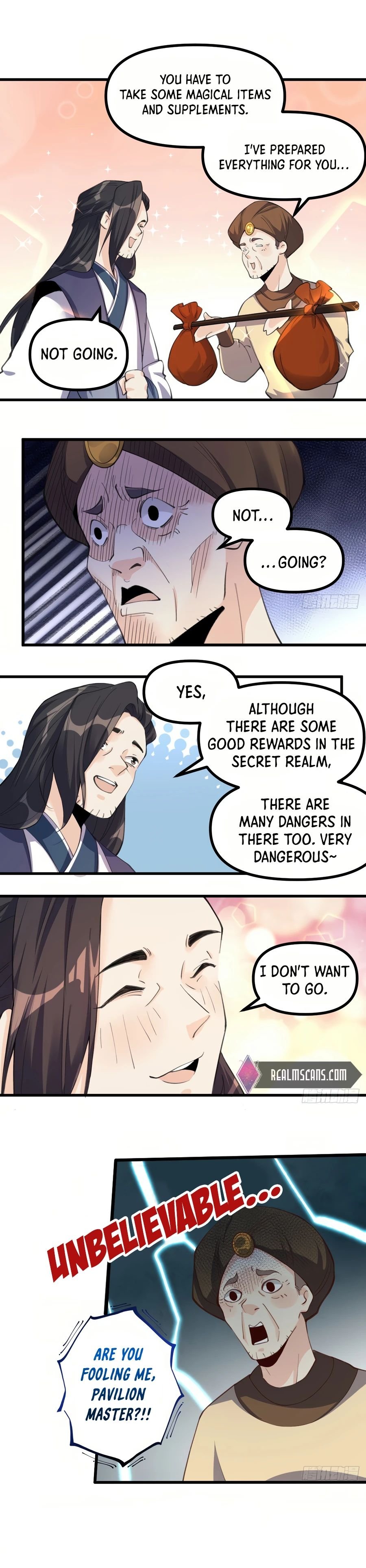 Read I’m Actually a Cultivation Bigshot EN Manga Online