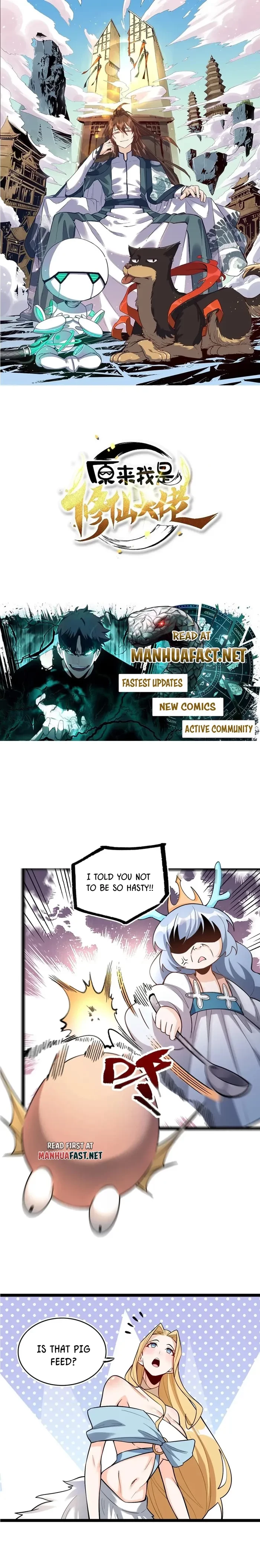 Read I’m Actually a Cultivation Bigshot EN Manga Online