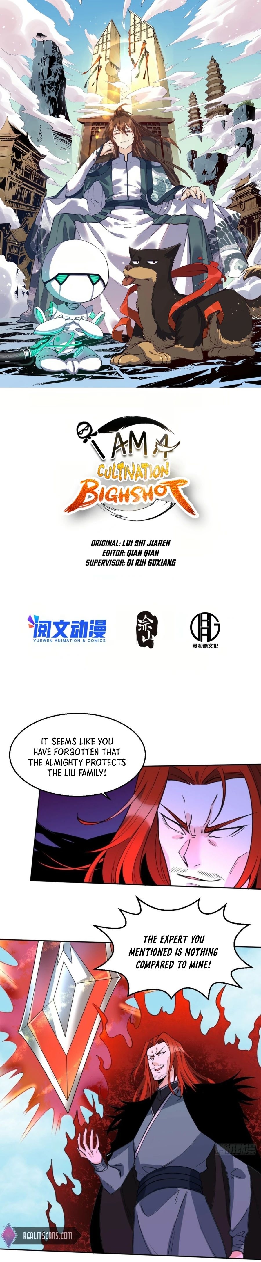 Read I’m Actually a Cultivation Bigshot EN Manga Online