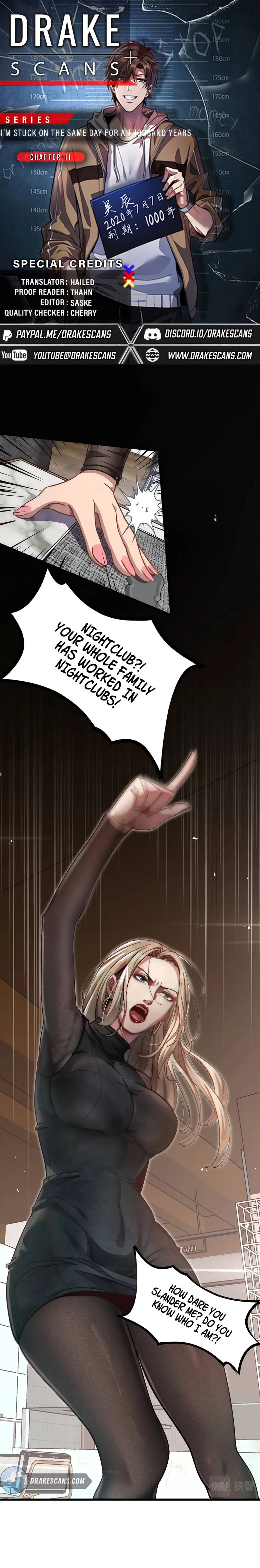 Read I’m Stuck on the Same Day for a Thousand Years EN Manga Online