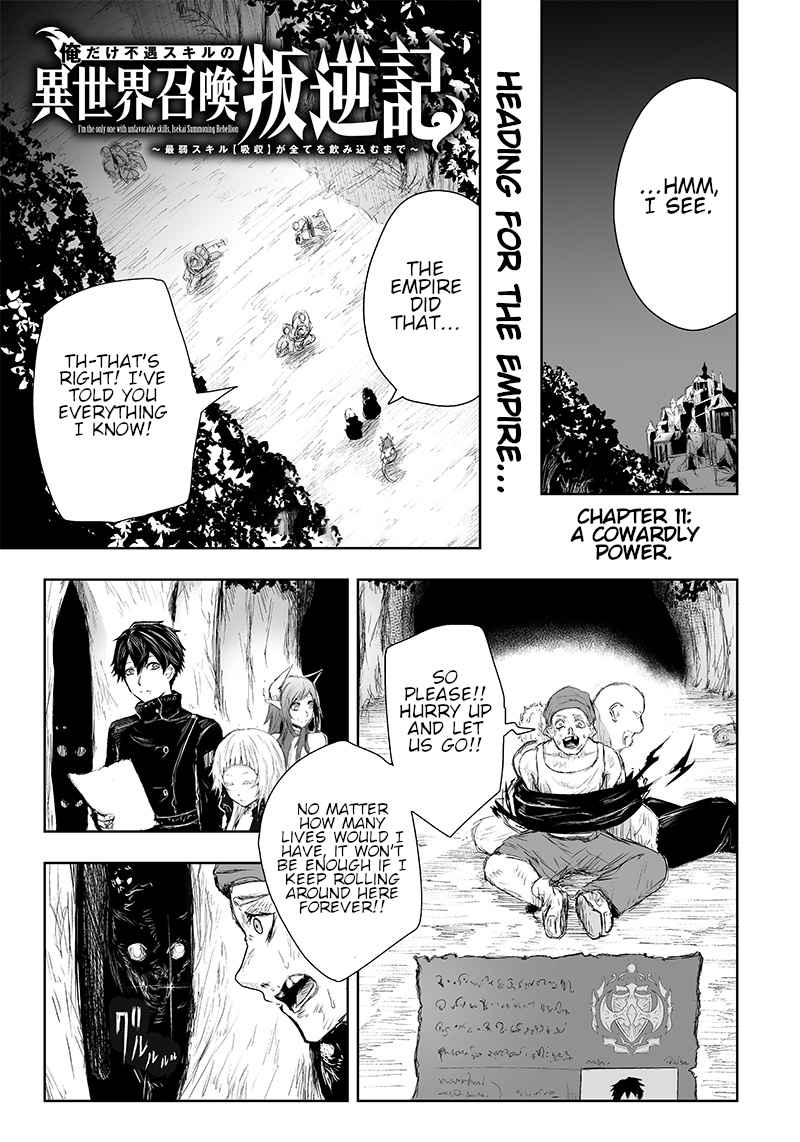 Read I’m The Only One With A Failure Of A Skill In Another World’s Summoning Rebellion — Until The Weakest Skill [Absorption] Swallows Everything EN Manga Online
