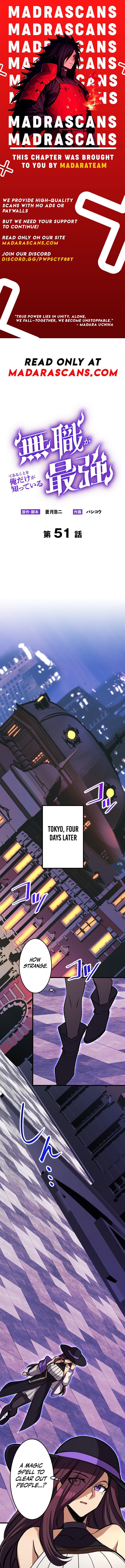 Read I’m the Only One Who Knows That Jobless Is the Strongest EN Manga Online