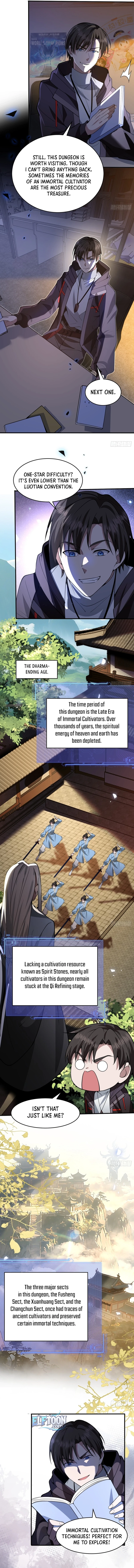 Read Immortal Simulator_ Cultivating in Secret EN Manga Online