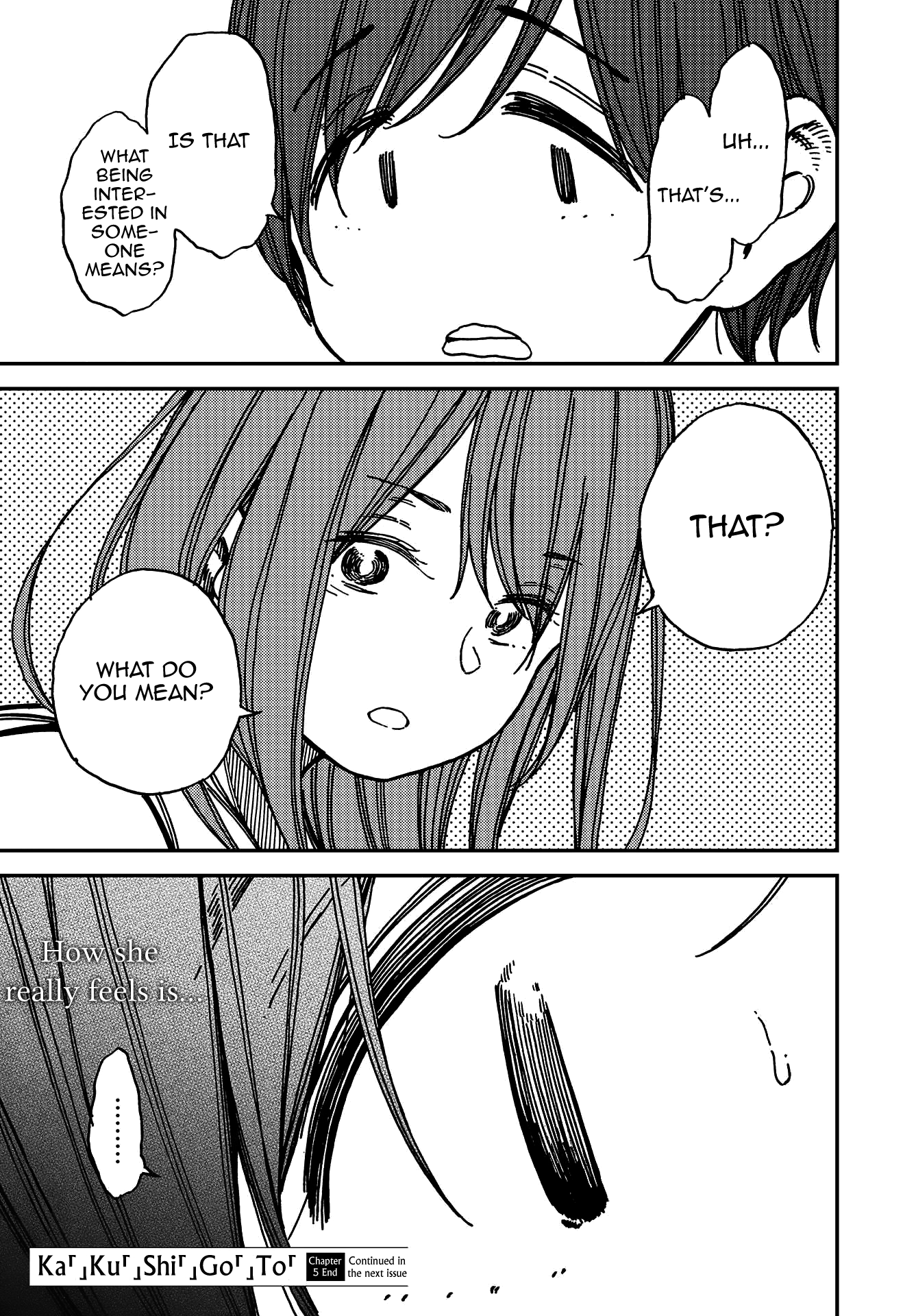 Read Ka Ku Shi Go To EN Manga Online