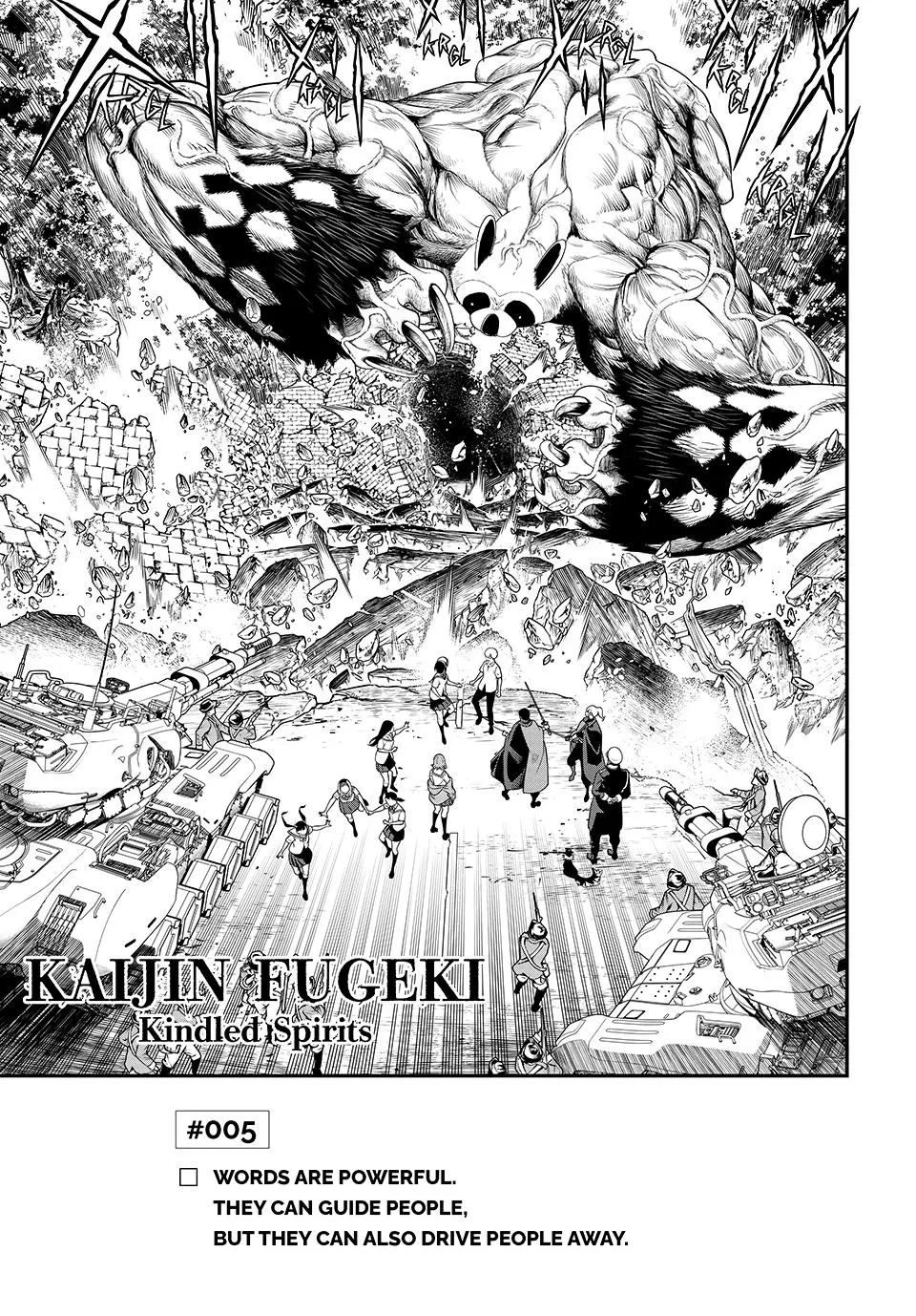 Read Kaijin Fugeki EN Manga Online