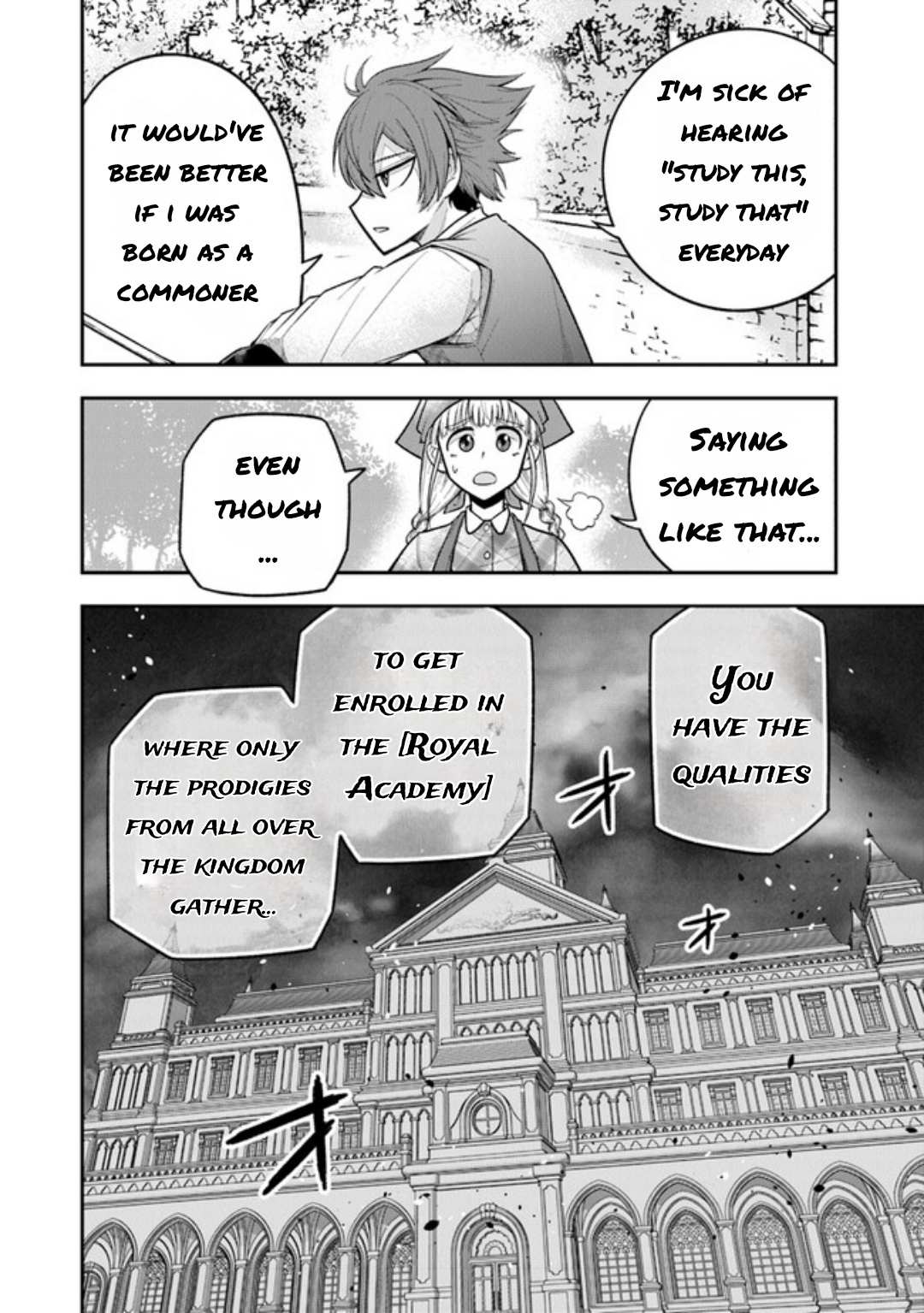 Read Ken to Mahou to Gakureki Shakai EN Manga Online