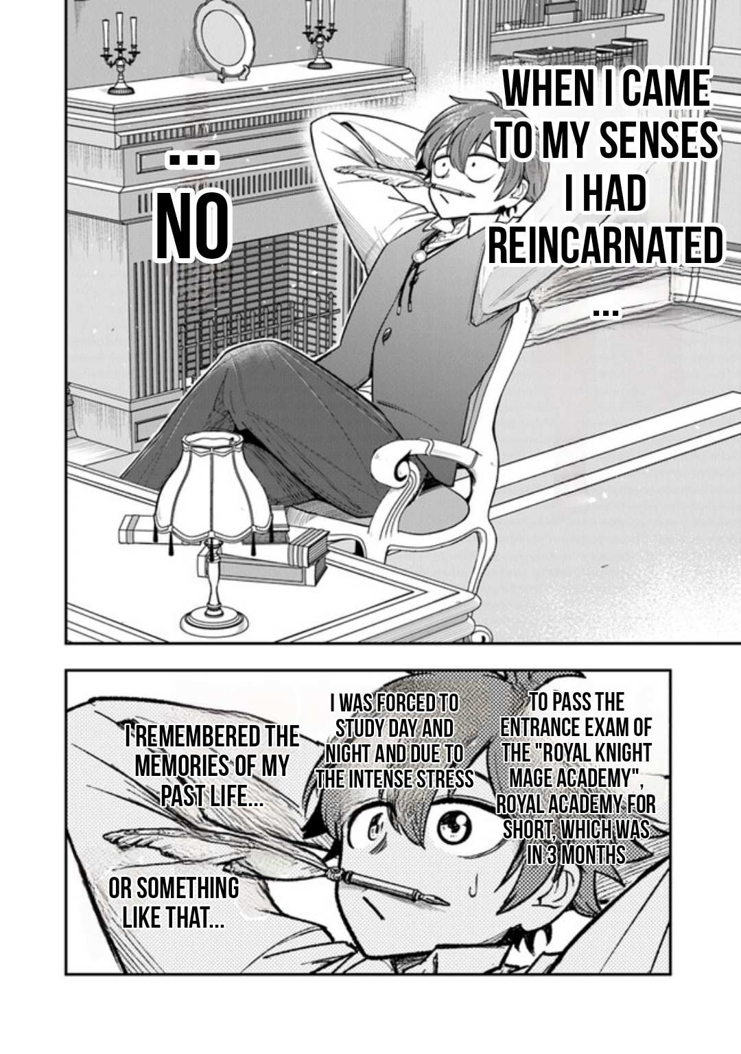 Read Ken to Mahou to Gakureki Shakai EN Manga Online