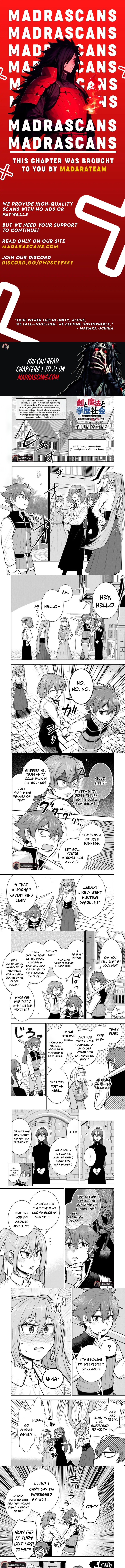 Read Ken to Mahou to Gakureki Shakai EN Manga Online