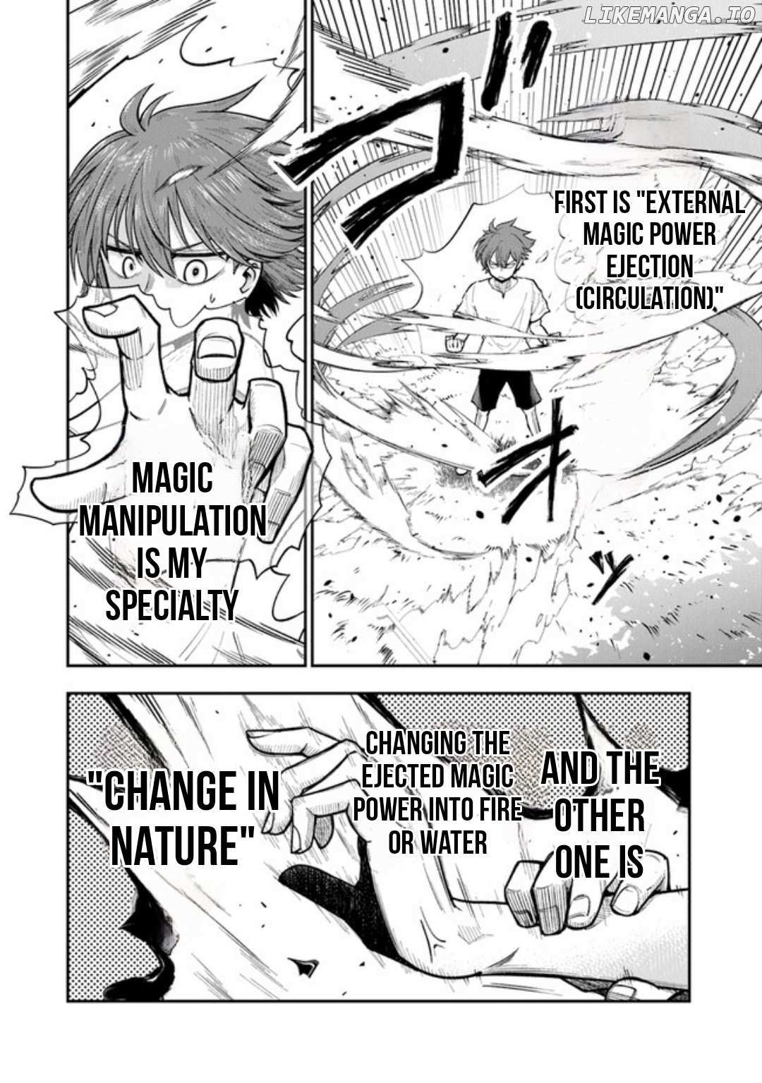 Read Ken to Mahou to Gakureki Shakai EN Manga Online