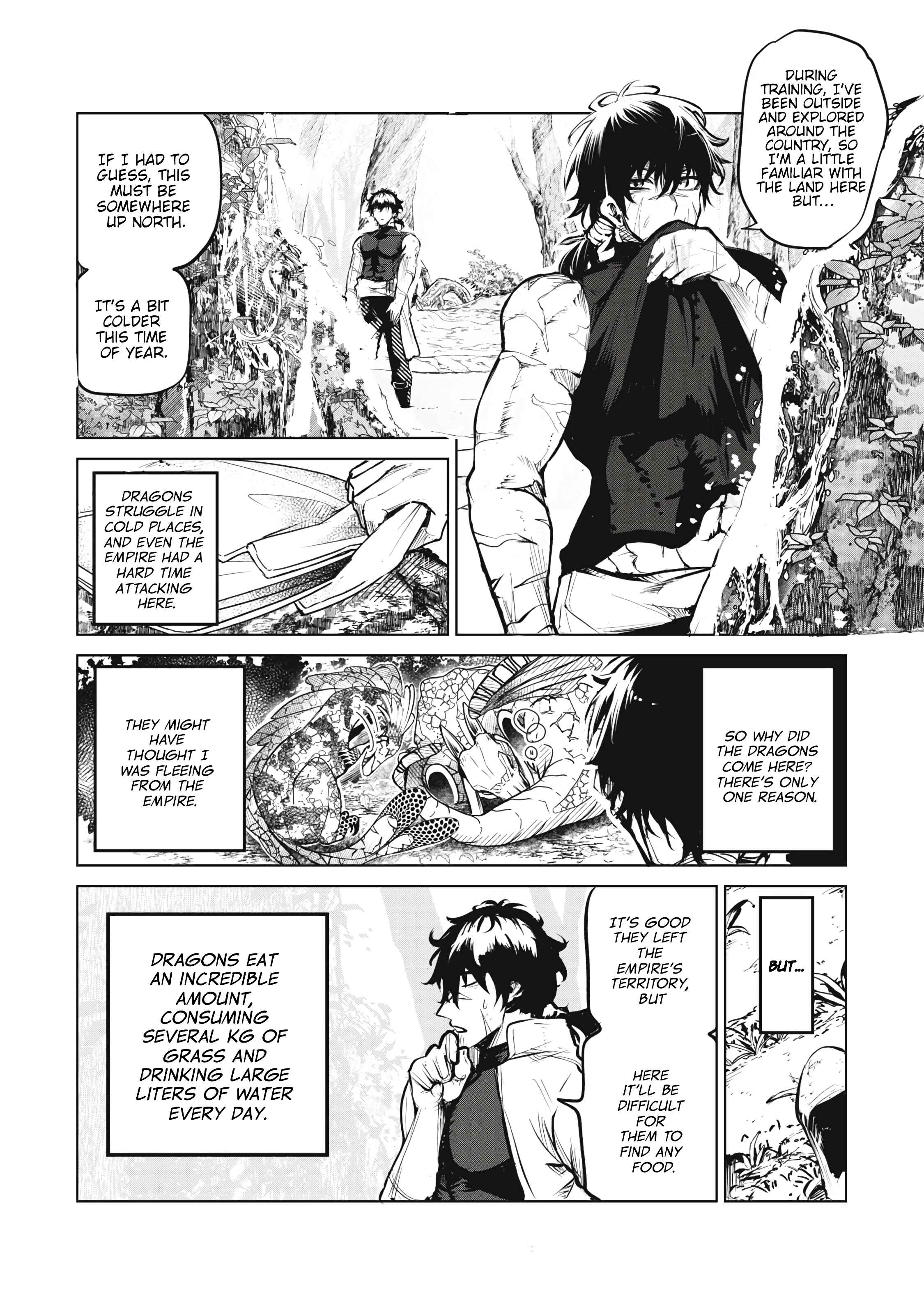 Read Kuni wo Owareta Ryuushi-san, Hirowareta Ringoku de Ukkari Musou Shite Shimau. ~Jakushou Kokka ga Tairiku Saikyou no Ryuu no Rakuen ni Naru made EN Manga Online