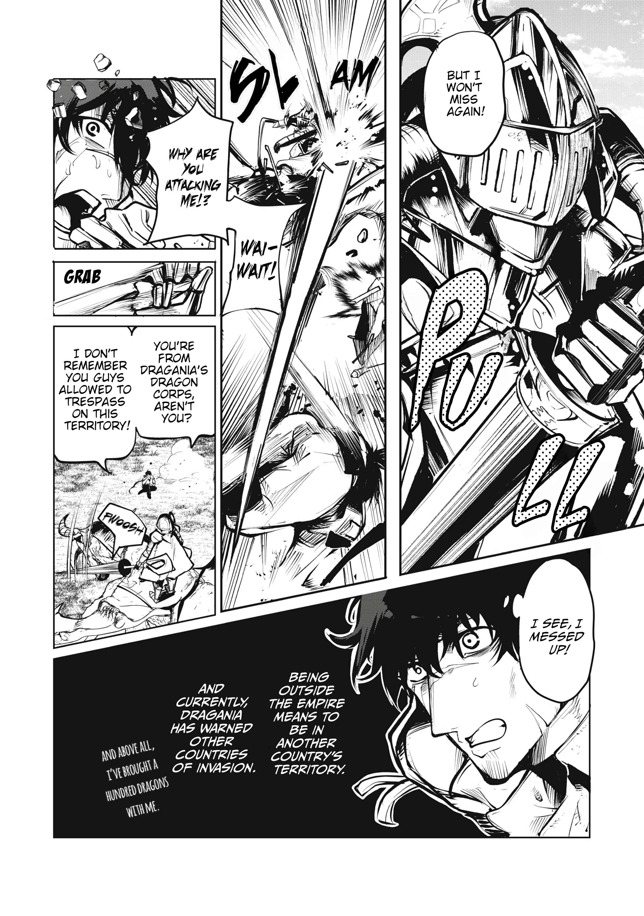 Read Kuni wo Owareta Ryuushi-san, Hirowareta Ringoku de Ukkari Musou Shite Shimau. ~Jakushou Kokka ga Tairiku Saikyou no Ryuu no Rakuen ni Naru made EN Manga Online
