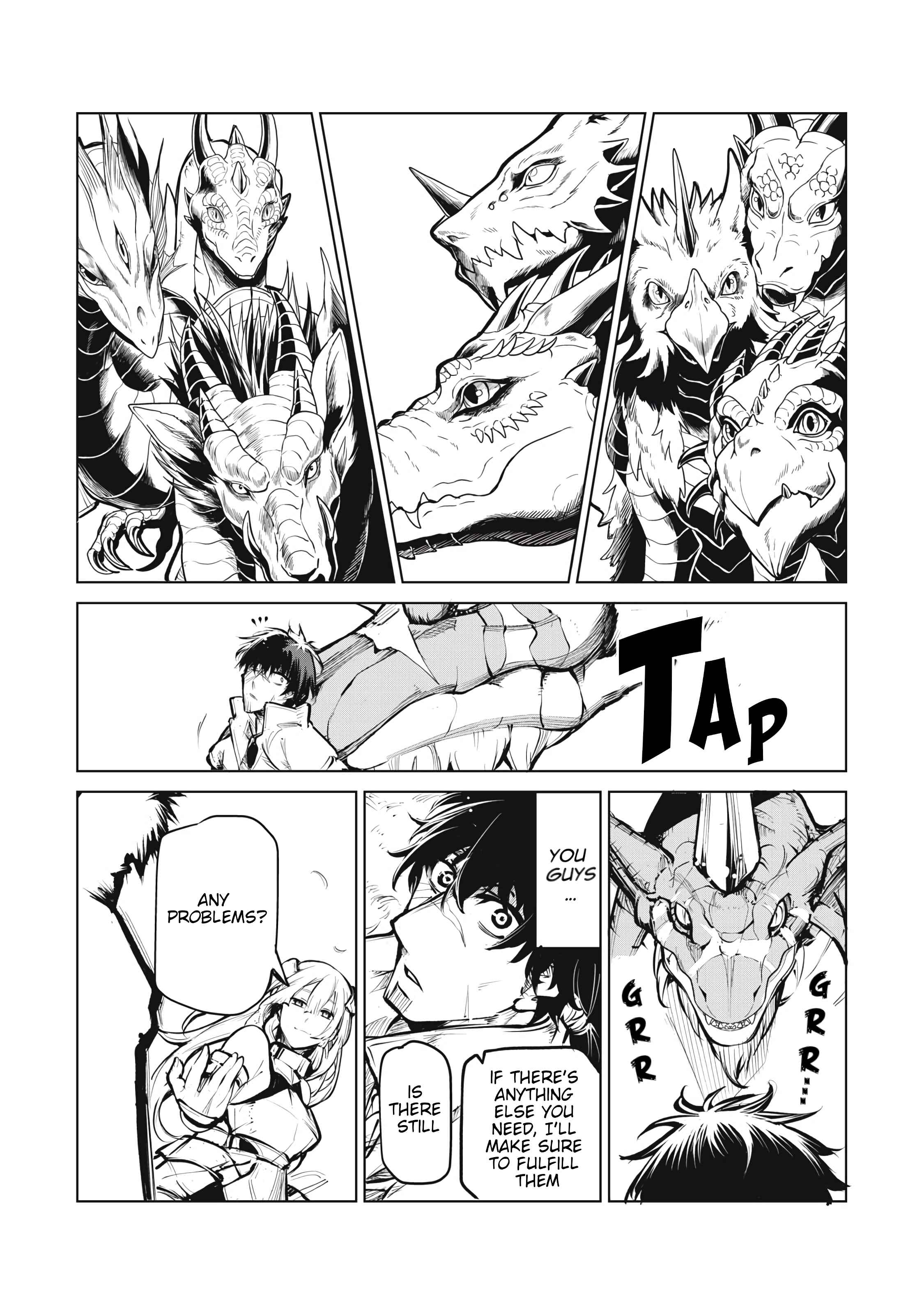 Read Kuni wo Owareta Ryuushi-san, Hirowareta Ringoku de Ukkari Musou Shite Shimau. ~Jakushou Kokka ga Tairiku Saikyou no Ryuu no Rakuen ni Naru made EN Manga Online
